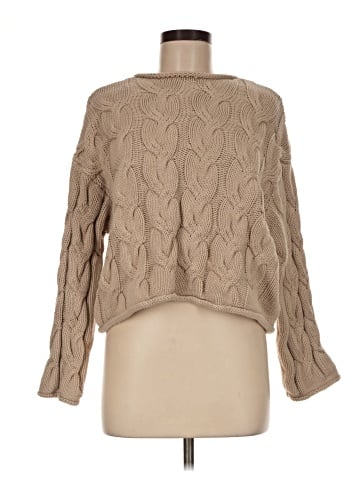 Bobbles & Lace Pullover Sweater (view 1)