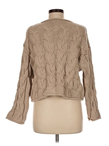 Bobbles & Lace Pullover Sweater (view 2)