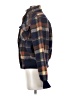 Marled 100% Polyester Plaid Blue Jacket Size S - photo 5