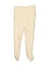 H&M 100% Cotton Solid Ivory Active Pants 3-6 MO / 6 MO - photo 1
