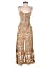 Heyson 100% Rayon Paisley Gold Jumpsuit Size M - photo 1