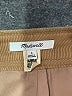 Madewell Plaid Brown Wool Skirt Size 4 - photo 4