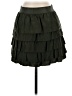 J.Crew 100% Silk Solid Green Silk Skirt Size 2 - photo 1