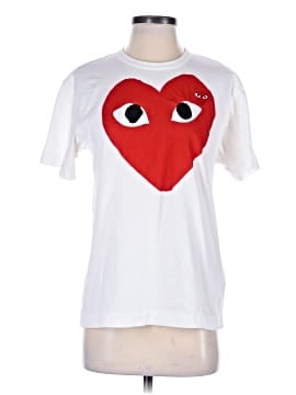 Play Comme Des Garçons Large heart T-shirt (view 1)