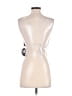 White Fox 100% Polyester White Sleeveless Blouse Size S - photo 2