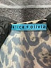 Alice + Olivia Animal Print Brown Short Sleeve Blouse Size M (estimated) - photo 7