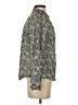 J.Crew 100% Cotton Floral Green Long Sleeve Blouse Size S - photo 4