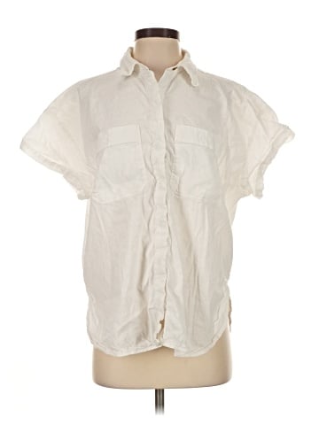 Athleta Short Sleeve Button-Down Shirt (view 1)