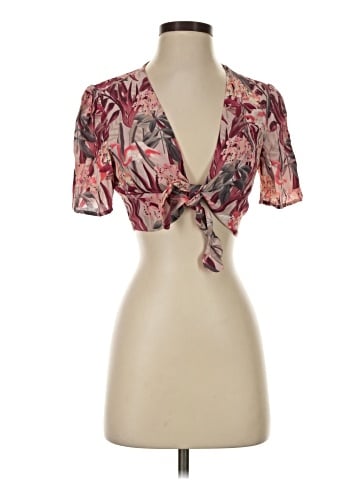 Zara Collection Short Sleeve Blouse (view 1)