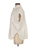 Athleta Ivory Short Sleeve Button-Down Shirt Size S - photo 5