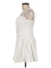Et Clet White Cocktail Dress Size M - photo 5