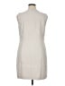 LOFT Versa 100% Polyester Solid Ivory Casual Dress Size 14 - photo 2