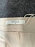Mulla 100% Polyester Ivory Dress Pants Size S - photo 7