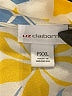 Liz Claiborne 100% Polyester Floral Yellow 3/4 Sleeve Blouse Size XXL (petite) - photo 7