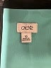 Cache Color Block Teal Cocktail Dress Size 10 - photo 7