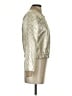 J.Crew Collection Metallic Chevron-herringbone Gold Jacket Size XS - photo 4
