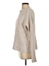 Something Navy Metallic Tan Pullover Sweater Size S - photo 5