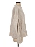 Something Navy Metallic Tan Pullover Sweater Size S - photo 4
