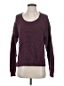 Lucky Brand 100% Cotton Burgundy Pullover Sweater Size S - photo 1