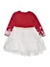 Unbranded 100% Cotton Red Dress Size 6 - 7 - photo 2