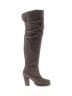 Apepazza 100% Leather Gray Boots Size 7 - photo 1