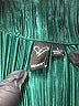 Windsor 100% Polyester Green Long Sleeve Blouse Size L - photo 7