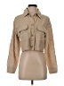 Zara Tan Long Sleeve Blouse Size XS - photo 1