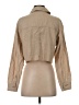 Zara Tan Long Sleeve Blouse Size XS - photo 2