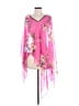 Unbranded 100% Polyester Pink Poncho One size - photo 1