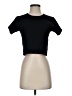 Theory Black Short Sleeve Top Size S (estimated) - photo 1