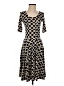Lularoe Argyle Gold Cocktail Dress Size S - photo 1