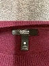 Aqua 100% Cashmere Burgundy Cashmere Pullover Sweater Size S - photo 7