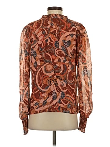 A.L.C. Long Sleeve Silk Top (view 2)