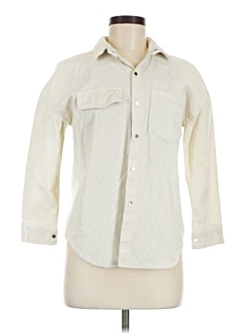 Assorted Brands 3/4 Sleeve Button-Down Shirt (view 1)