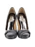 Badgley Mischka Gray Heels Size 5 1/2 - photo 2