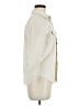 Assorted Brands Solid Ivory 3/4 Sleeve Button-Down Shirt Size L (estimated) - photo 4