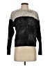 Banana Republic Metallic Black Pullover Sweater Size S - photo 1