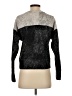 Banana Republic Metallic Black Pullover Sweater Size S - photo 2
