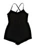 Victoria's Secret Pink Black Romper Size XL - photo 1