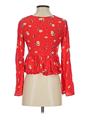 Nobody's Child Long Sleeve Blouse (view 2)
