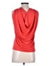 Lanvin Red Pink Sleeveless Blouse Size EU (FR) 34 / US 2 - photo 2