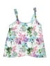 Assorted Brands Floral Multi Color White Swimsuit Top Size L - photo 1