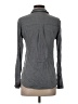 Express 100% Rayon Gray Long Sleeve Button-Down Shirt Size XS - photo 2