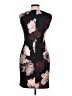 Calvin Klein Graphic Black Cocktail Dress Size 6 (petite) - photo 2
