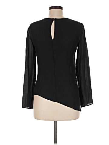 Emporio Armani Long Sleeve Silk Top (view 2)
