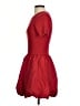 Gap Solid Red Cocktail Dress Size S - photo 5