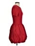 Gap Solid Red Cocktail Dress Size S - photo 4