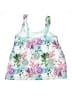 Assorted Brands Floral Multi Color White Swimsuit Top Size L - photo 2
