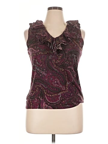 Lauren by Ralph Lauren Sleeveless Blouse (view 1)
