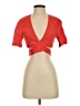 Zara Red Short Sleeve Top Size S - photo 1
